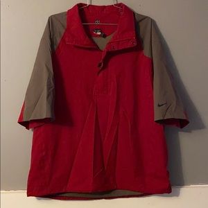 Nike Golf Fit Storm Short Sleeve 1/2 Zip Pullover